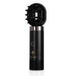 Portable Mabkhara with Hair Brush - Black